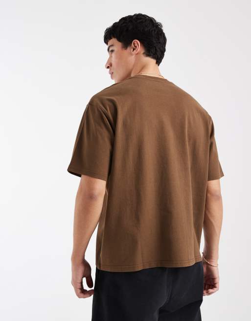 Levi's Workwear T-Shirt mit Tasche in Braun, 5 von 5
