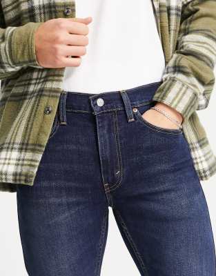 levis 519 dark blue