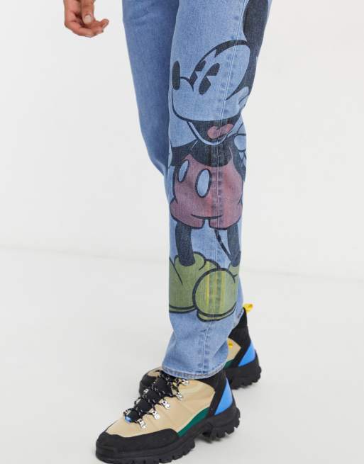 Levi's x clearance mickey mouse jeans