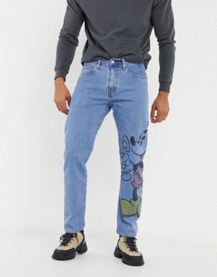 Levi's x Disney jeans with large Mickey 