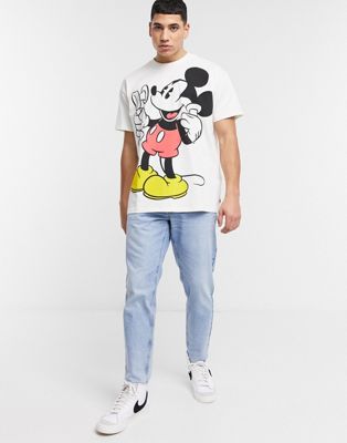 mickey mouse t shirt levis