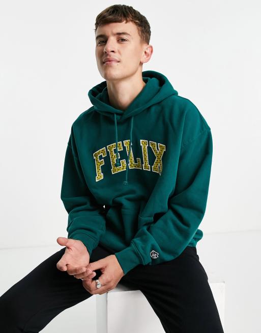Levi's x Felix The Cat – Capsule – Kapuzenpullover in Grün mit Logo auf der Brust, 4 von 4
