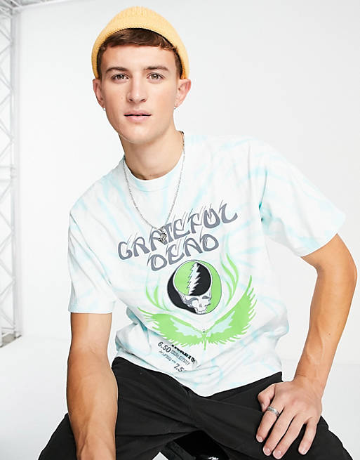 Levi's x Grateful Dead capsule front and back print tie dye t-shirt in ...