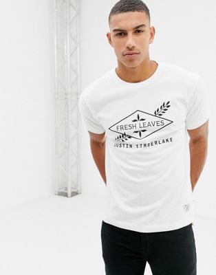 x Justin Timberlake front print t-shirt 