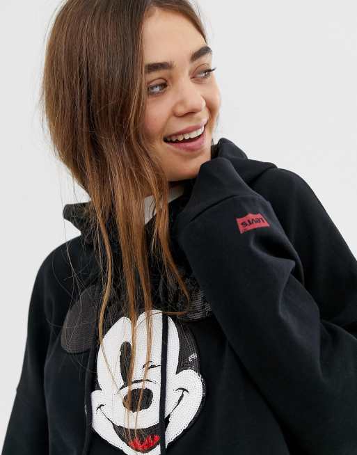 levi's mickey mouse sweatshirt