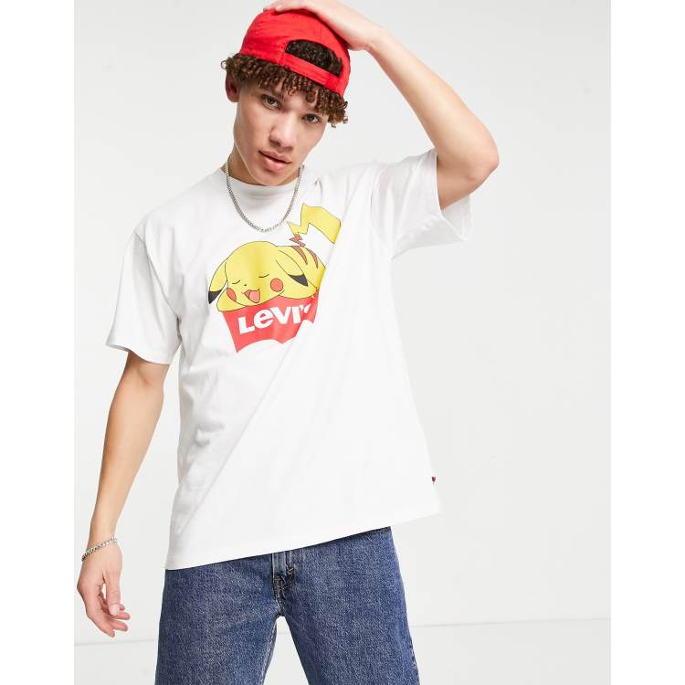 T shirt best sale levis snoopy femme