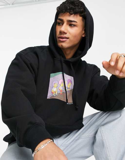 Black discount simpsons hoodie