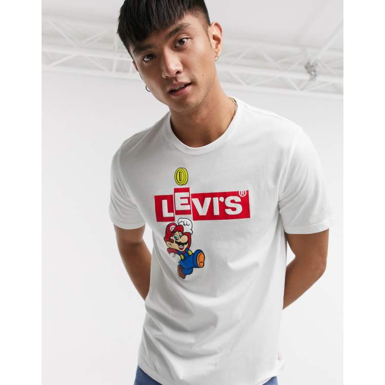 T shirt outlet levis mario bros