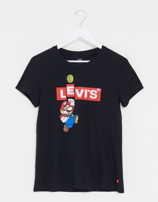 Levi s X Super Mario perfect tee in black