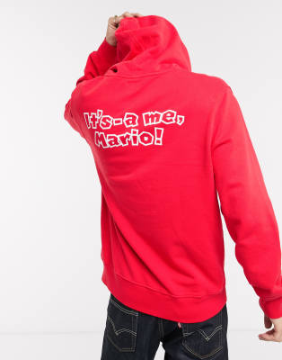 asos levis hoodie