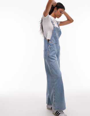 Levi's Xl Denim Overalls In Blue