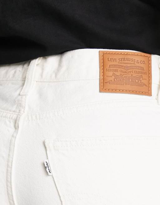 Levi's XL flood flare jean in white | ASOS
