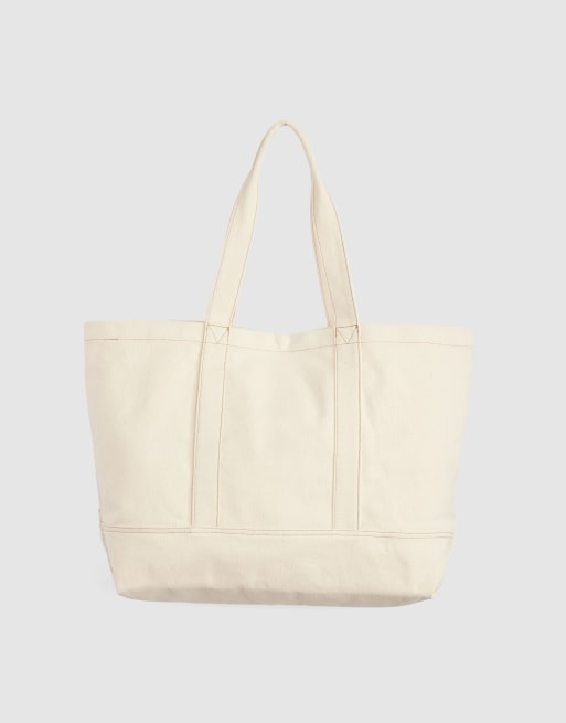 Levi's Xl graphic tote bag in white, 2 of 4