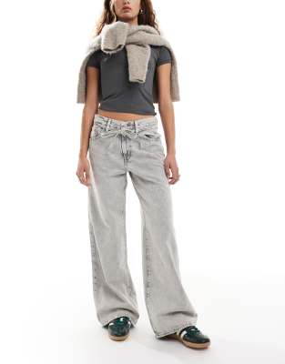 Levi's - XL - Jean droit - Gris clair