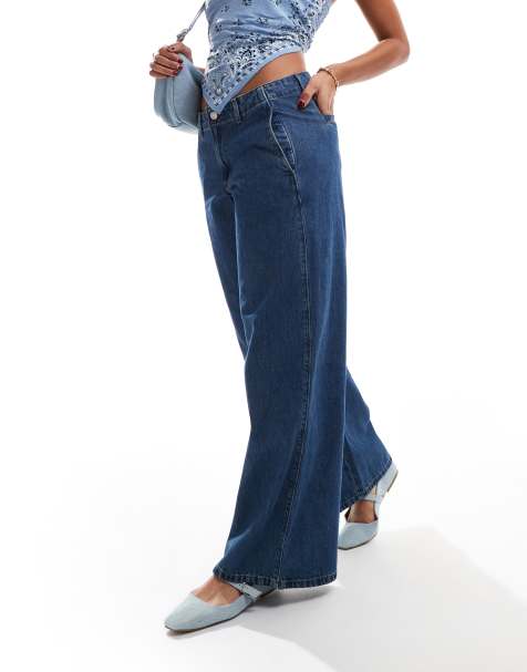 Levi's - XL - Jeans ampi a vita medio alta blu scuro - view 1