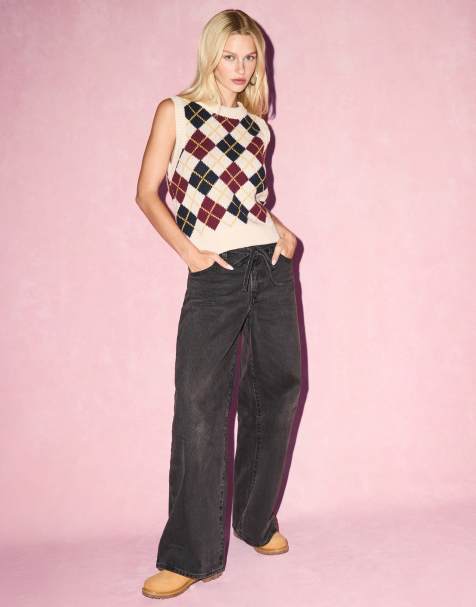 Levi's - XL - Rechte losse jeans in zwart met wassing - view 1