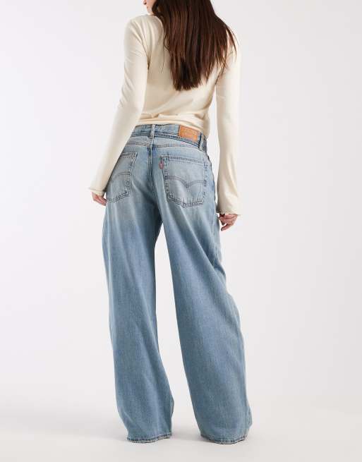 Levi's XL straight jeans i lys vask, 2 af 5
