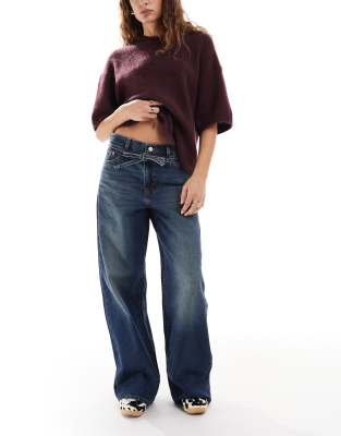 Levi's Levi's XL straight leg jeans in washed blue