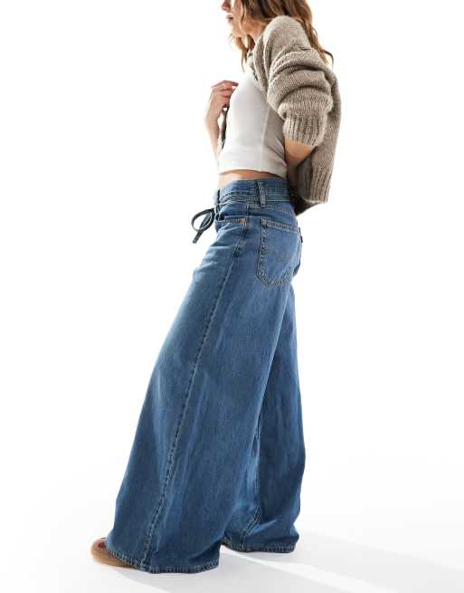 パンツ Wide Loose Jeans _Deep Blue Wide Loose Jeans _Deep Blue | Na.e