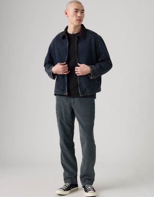 Levi's - XX Authentic - Chino comodi in velluto a coste verdi, 3 di 4