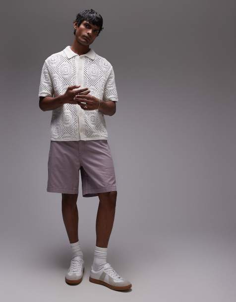 Levi's – XX Authentic – Locker geschnittene Chino-Shorts aus Twill in Flieder - view 1