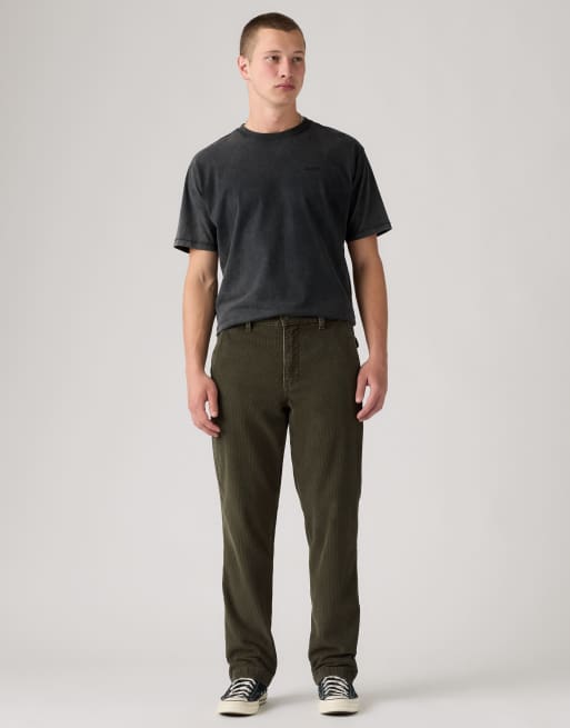 Levi's Xx authentic relaxed corduroy chinos in blue denim, 2 of 4