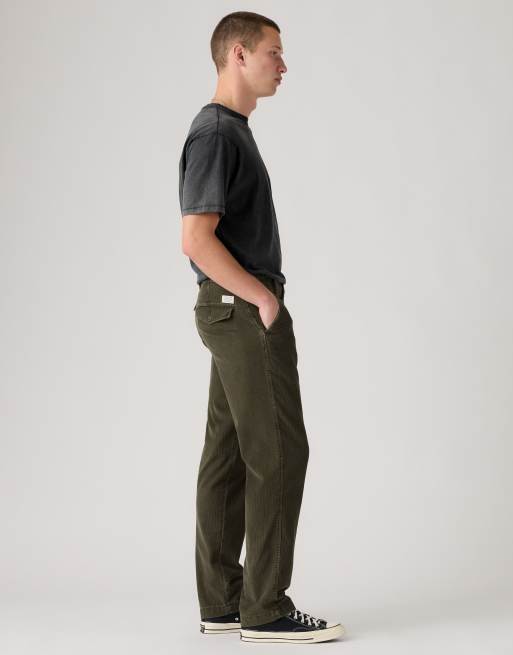 Levi's Xx authentic relaxed corduroy chinos in blue denim, 4 of 4