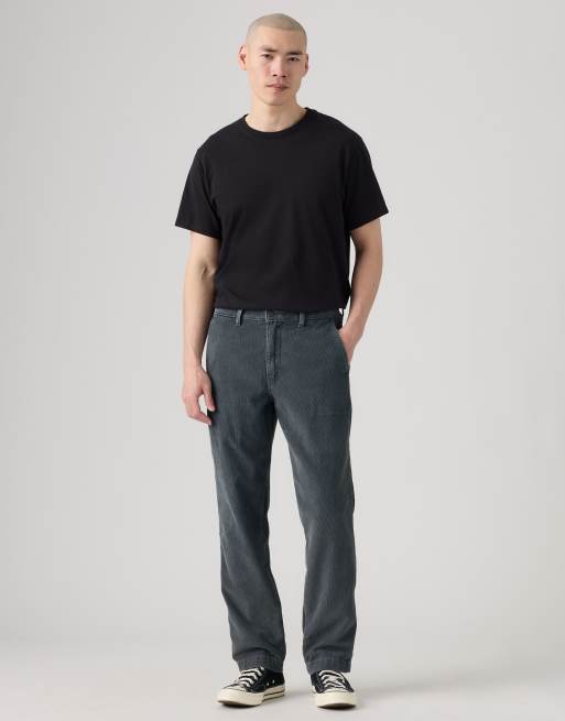 Levi's Xx authentic relaxed corduroy chinos in green, 2 of 4