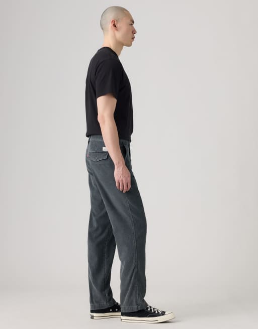 Levi's Xx authentic relaxed corduroy chinos in green, 4 of 4
