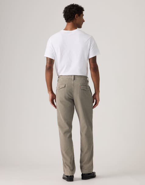 Levi's Xx authentic relaxed corduroy chinos in grey - view 1