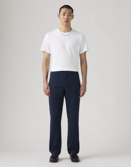 Levi's - XX Authentic - Ruimvallende chino's in middenblauw, 2 van 4