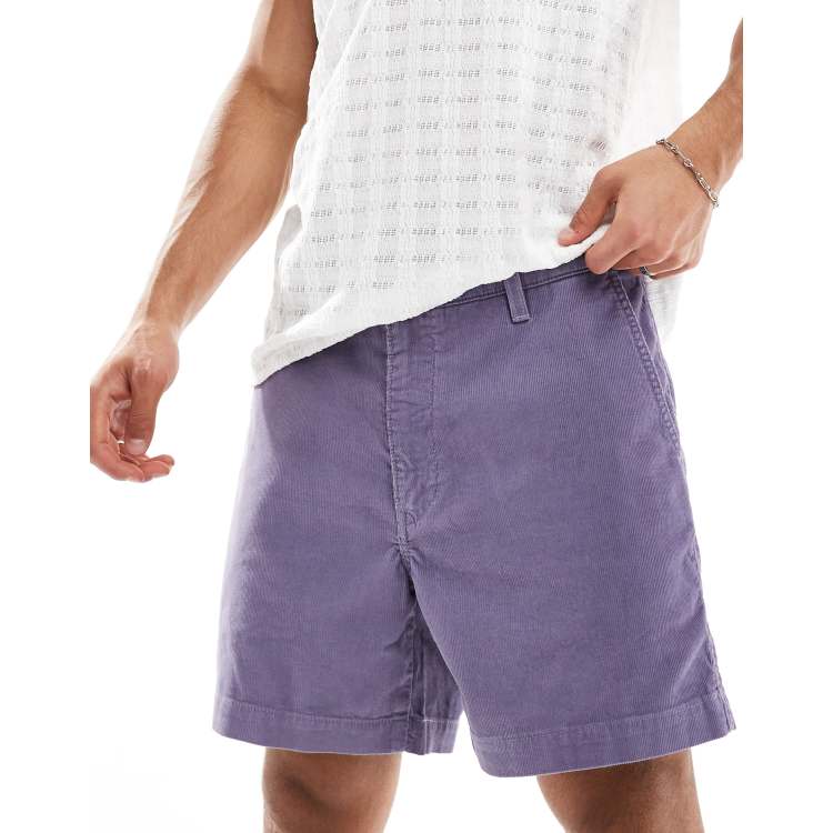 Levi's - XX Authentic - Short van corduroy in lila | ASOS