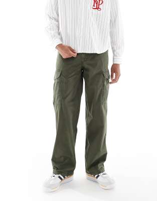Levi's Xx Baggy Canvas Cargo Pants In Green