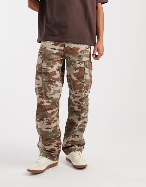 Levi's XX cargo baggy trousers in camo print - view 1