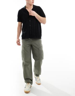 Levi's Levi's XX cargo straight canvas trousers in mid green