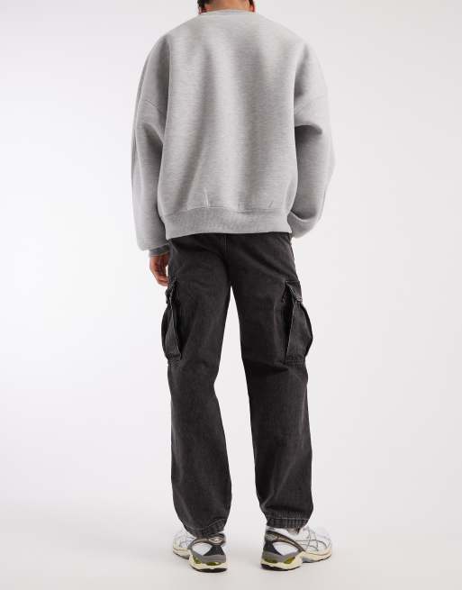 Levi's XX cargo straight fit jeans in black, 2 of 5