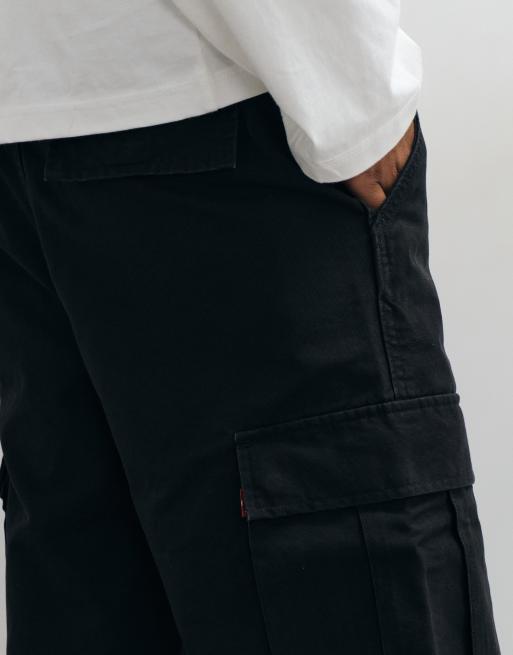 Levi's XX cargo straight trousers in black, 4 of 5