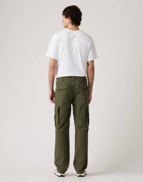 Levi's Xx cargo straight trousers in khaki - view 1