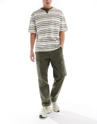Levi's Xx Cargo Tapered Twill Pants In Green