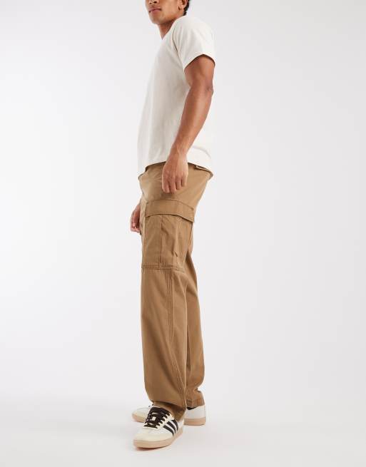 Levi's xx cargobyxor med raka ben i tan, 3 av 5