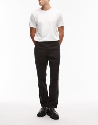 Levi's Xx Chino Authentic Relaxed Fit Twill Pants In Black
