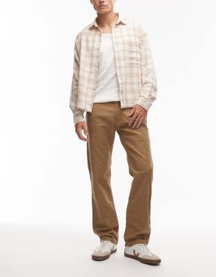 Levi's Xx Chino Authentic Relaxed Fit Twill Pants In Neutral