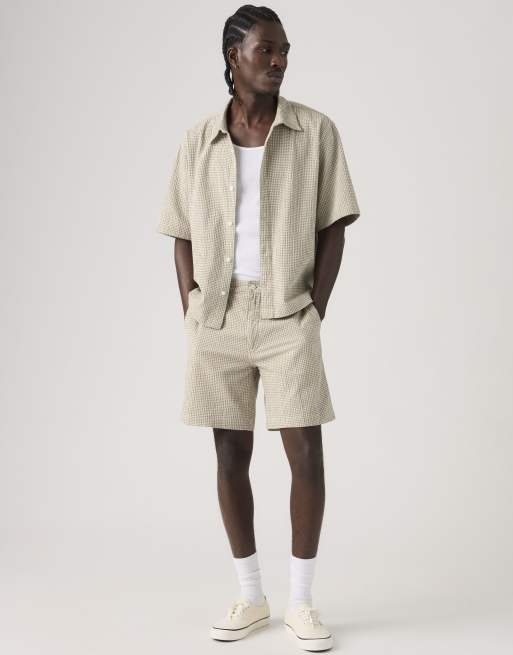 Levi's Xx chino authentic relaxed lightweight twill shorts in beige, 3 of 4