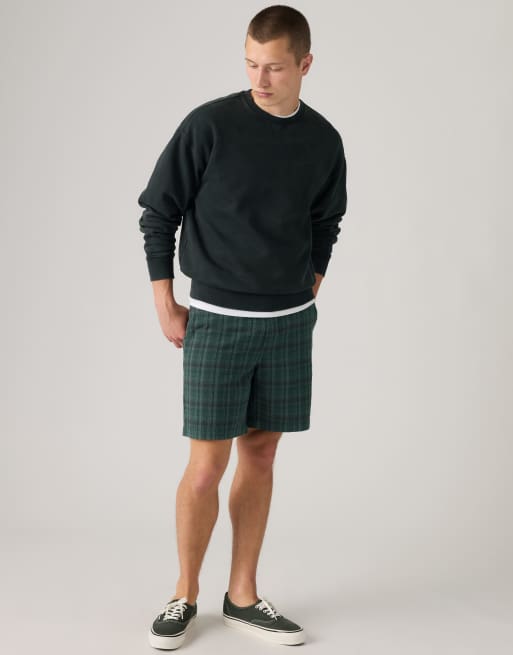 Levi's Xx chino authentic relaxed lightweight twill shorts in blue, 3 of 4