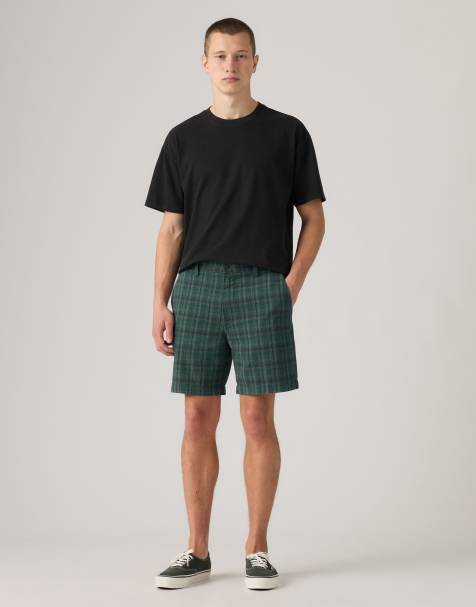 Levi's Xx chino authentic relaxed lightweight twill shorts in green