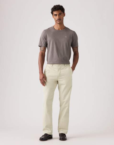 Levi's – Xx Chino – Authentic Relaxed – Miles Plaid – Chinohosen in Neutral in lockerer Passform - view 1