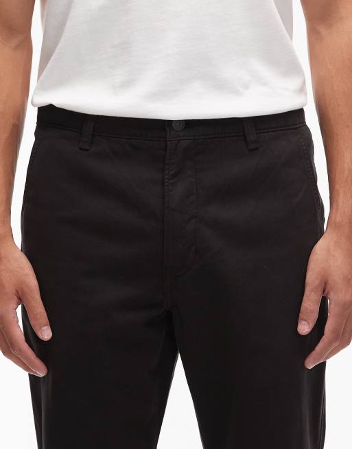 Levi's – XX Chino Authentic – Svarta byxor i twill med avslappnad passform, 4 av 5