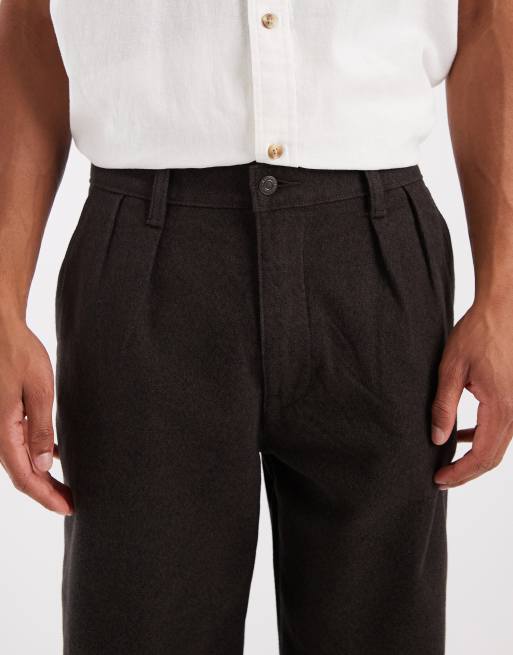 Levi's xx chino baggy plissettati marroni, 4 di 5