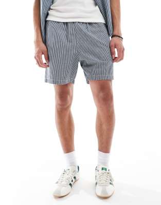 Levi's Xx Chino Bay Drawstring Stripe Twill Shorts