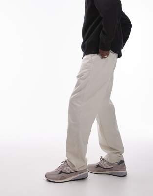 Levi's Xx Chino Loose Straight Cotton Linen Pants In Gray